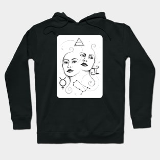 Gemini Zodiac Sign Hoodie